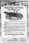 Advertisement from Grinnell Herald, May 28, 1912.