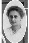 Florence Crawford, Iowa State Teachers College, 1916. Photo from 1916 Old Gold Yearbook, and courtesy University Archives, University of Northern Iowa.