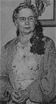 Myrtle Parks at her 1949 retirement. Photo from 1950 Grinnellian.